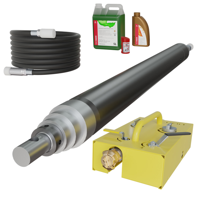 Rachetă de subtraversare MAX K130S - foreză pneumatică profesională 130 mm