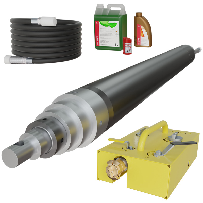 Rachetă de subtraversare MAX K180S - foreză pneumatică profesională 180 mm